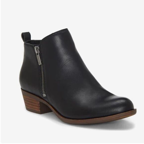 Lucky Brand Basel Bootie Black Glove Nappa 11W NWT IN BOX - Picture 1 of 10